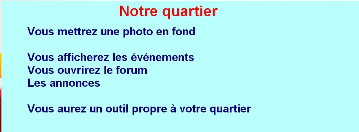 Notre quartier