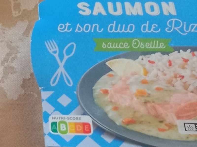 Saumon et son accompagnement