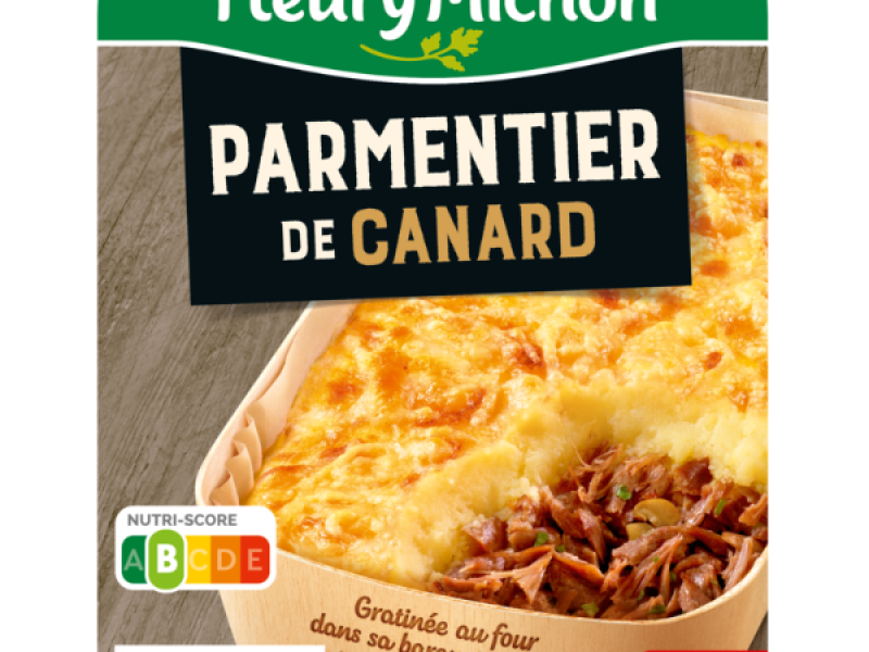 parmentier de canard confi